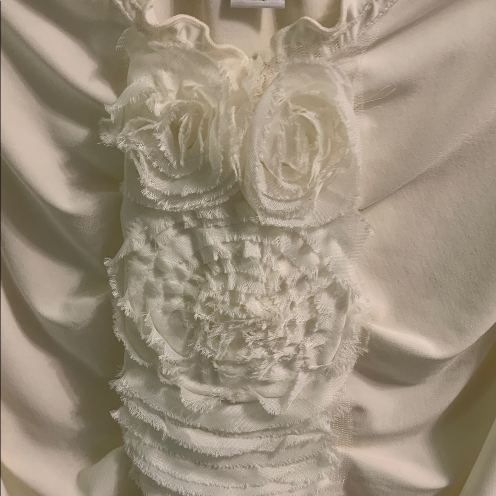 Joseph Ribkoff Ruffle Blouse - Picture 6 of 6